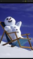 Snowman Wallpaper اسکرین شاٹ 1