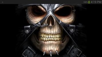 Skull Wallpaper اسکرین شاٹ 2