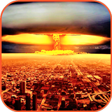 papel de parede explosão nuclear ícone
