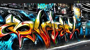 Graffiti Wallpaper syot layar 3