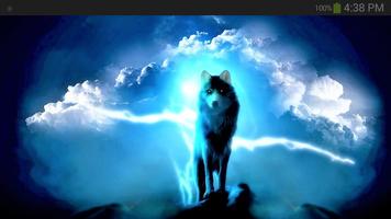 Fantasy Wolf Wallpaper syot layar 3