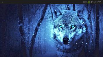 Fantasy Wolf Wallpaper syot layar 1