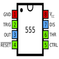 555 Zamanlayıcı Devreler