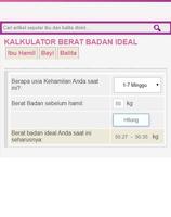 برنامه‌نما Kalkulator Kehamilan Terlengkap عکس از صفحه