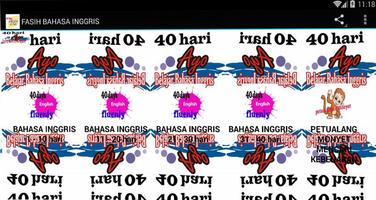 40 HARI FASIH BAHASA INGGRIS SERI2 poster
