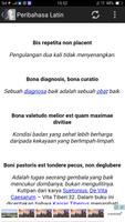 Ungkapan Latin capture d'écran 1