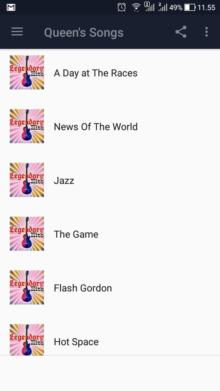 Legendary Albums Queen For Android Apk Download