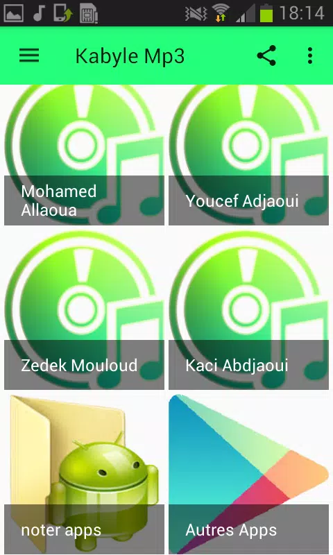 Kabyle Mp3 APK pour Android Télécharger