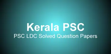 PSC LDC Solved Question Papers