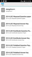 PSC LDC Solved Question Papers poster