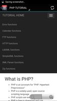 PHP Tutorial Offline App screenshot 3
