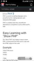 Poster PHP Tutorial Offline App