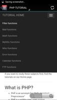PHP Tutorial Offline App скриншот 2