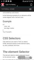 CSS TUTORIAL OFFLINE APP Ekran Görüntüsü 3