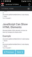 JavaScript TUTORIAL OFFLINE скриншот 3