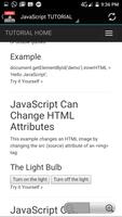 JavaScript TUTORIAL OFFLINE screenshot 2