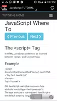 JavaScript TUTORIAL OFFLINE скриншот 6