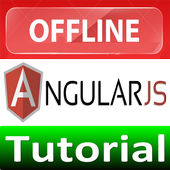 Angular JS Tutorial Offline icon