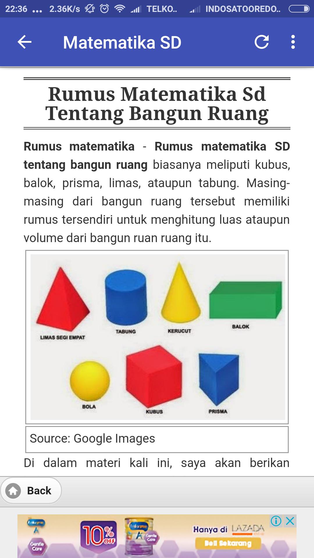 Rumus dan Trik Matematika SD SMP SMU Lengkap for Android Rumus dan Trik Matematika SD SMP SMU Lengkap for Android
