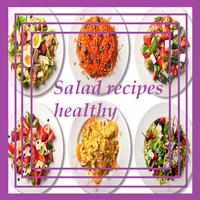 salad recipes healthy poster