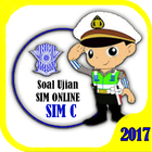 Soal Ujian SIM Online (SIM C) biểu tượng