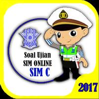 Soal Ujian SIM Online (SIM C) โปสเตอร์