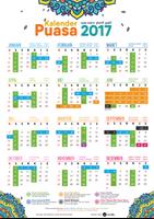 Kalender Puasa Sunnah 2017 اسکرین شاٹ 1