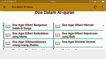 Doa dalam Al-Quran captura de pantalla 3