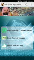 Full Quran mp3 Sudais Offline imagem de tela 3
