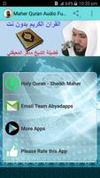 Maher Quran Audio Full Offline Affiche