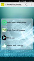 Mohammed Siddiq Al Minshawi Full Quran Offline MP3 capture d'écran 2