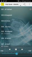 Abdullah Awad Al Juhani Quran Offline MP3 Ekran Görüntüsü 1