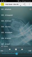 Idris Abkar Offline Quran MP3 captura de pantalla 1