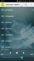 Salah Bukhatir Offline Quran MP3 captura de pantalla 1