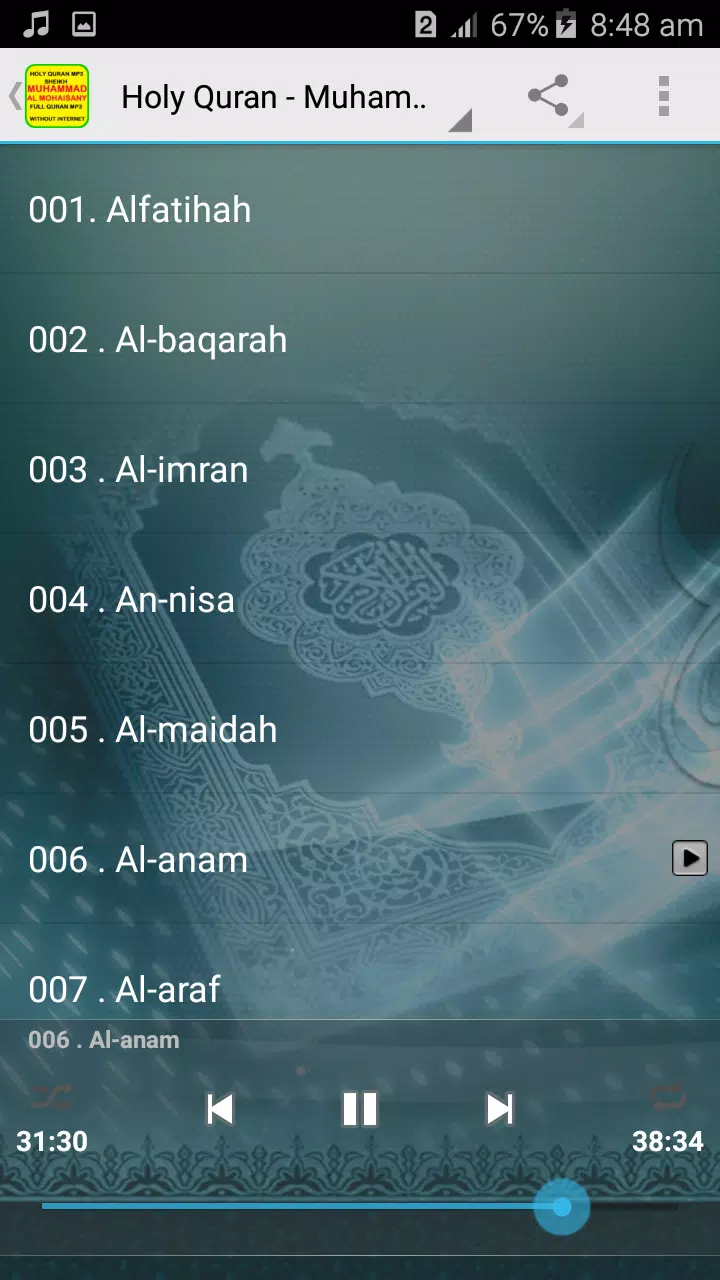 Al mohaisany MP3 Quran Offline APK for Android Download