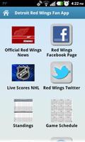 Detroit Red Wings Fan App poster