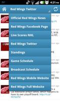 Detroit Red Wings Fan App screenshot 1
