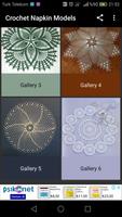 Crochet Napkin Models screenshot 3