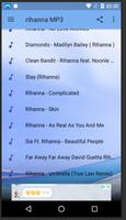 Rihanna Mp3 Songs capture d'écran 2