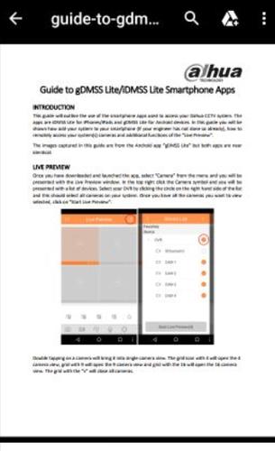 Télécharger gDMSS Lite / iDMSS Lite - Guide la dernière 2.4 Android APK