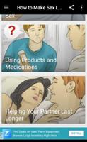 How to Make Sex Last Longer ảnh chụp màn hình 1