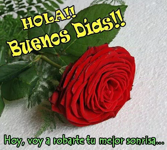 Buenos Días Amor con Rosas Rojas APK untuk Unduhan Android