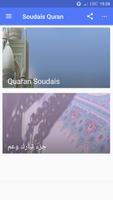 Soudais Quran Affiche