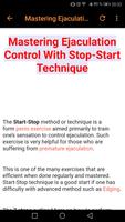 Ejaculation Control স্ক্রিনশট 1