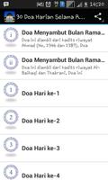 30 Doa Harian Selama Ramadhan постер