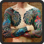 Japanese Tattoo Design-icoon