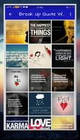 Break Up Quote Wallpapers screenshot 1