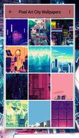 Pixel Art City Wallpapers capture d'écran 3