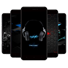 Black Wallpaper আইকন