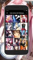 Cute Anime Girl Wallpapers Ekran Görüntüsü 3